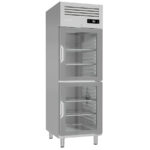 https://donbar.es/wp-content/uploads/2026/07/Armario-Expositor-de-Congelacion-Acero-Inoxidable-GN-2-1-2-Puertas-de-Cristal-4-Estantes-560-Litros-Gama-700-400L-687x794x2130h-mm-AGB702-BT-CR-Infrico.jpg