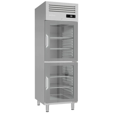 https://donbar.es/wp-content/uploads/2026/07/Armario-Expositor-de-Congelacion-Acero-Inoxidable-GN-2-1-2-Puertas-de-Cristal-4-Estantes-560-Litros-Gama-700-400L-687x794x2130h-mm-AGB702-BT-CR-Infrico.jpg