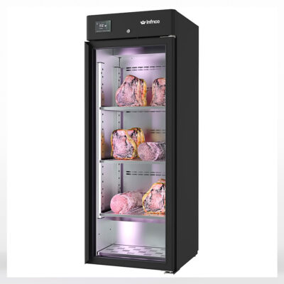 https://donbar.es/wp-content/uploads/2026/09/Armario-Maduracion-de-Carne-Dry-Aging-Negro-1-Puerta-de-Cristal-3-Estantes-340-Litros-Gama-AC-600x656x1645h-mm-AC-280-MDAB-Infrico.jpg