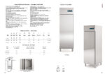 Armario Expositor Refrigerado Acero Inoxidable 1 Puerta de Cristal 4 Estantes 645 Litros Gama ERC-75 - 680x850x2130h mm ERCGG-751-1 Docriluc - Imagen 2