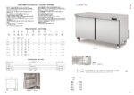 Bajo Mostrador Refrigerado Acero Inoxidable 1 Puerta Opaca 2 Estantes 204 Litros Gama US RANGE DSD 701x805x915h mm DSD-27 Docriluc - Imagen 2