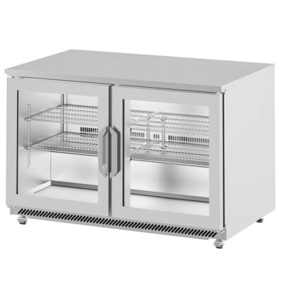 https://donbar.es/wp-content/uploads/2026/09/Bajo-Mostrador-Refrigerado-Acero-Inoxidable-2-Puertas-de-Cristal-4-Estantes-270-Litros-Gama-UC-R-920x766x8111h-mm-UC-36-R-CR-Infrico.jpg