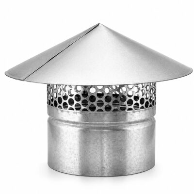 Caperuza Simple con Malla Galvanizada