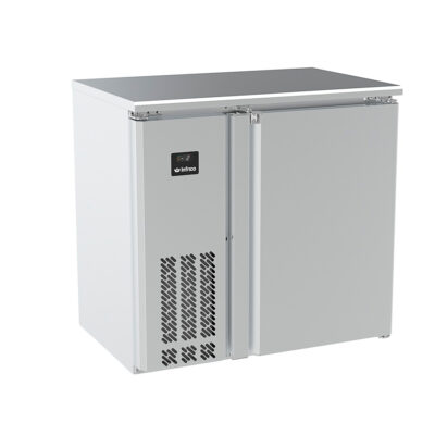 https://donbar.es/wp-content/uploads/2026/09/Frente-Mostrador-Refrigerado-Acero-Inoxidable-1-Puerta-Opaca-2-Estantes-162-Litros-Gama-BACK-BAR-922x604x877h-mm-ERV36IISD-Infrico.jpg