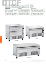 Mesa Baja Doble Temperatura Acero Inoxidable 1 Cajón 72 Litros 2 Cubetas GN 1/1 Gama DTCF 905x700x600h mm DTCF 90 Infrico - Imagen 3