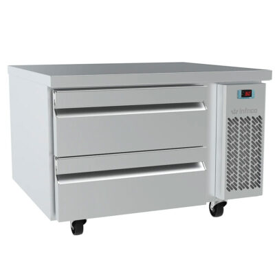 https://donbar.es/wp-content/uploads/2026/09/Mesa-Baja-Refrigerada-Acero-Inoxidable-2-Cajones-148-Litros-2-Cubetas-GN1-1-3-Cubetas-GN-1-6-Gama-CHEF-BASES-930x825x666h-mm-MSG36-Infrico.jpg