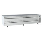 https://donbar.es/wp-content/uploads/2026/09/Mesa-Baja-Refrigerada-Acero-Inoxidable-4-Cajones-584-Litros-3-Cubetas-GN-1-1-Gama-CHEF-BASES-2464x825x666h-mm-MSG96-Infrico.jpg