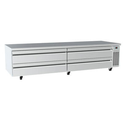 https://donbar.es/wp-content/uploads/2026/09/Mesa-Baja-Refrigerada-Acero-Inoxidable-4-Cajones-584-Litros-3-Cubetas-GN-1-1-Gama-CHEF-BASES-2464x825x666h-mm-MSG96-Infrico.jpg