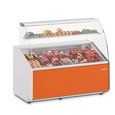 https://donbar.es/wp-content/uploads/2026/10/Vitrina-Expositora-Refrigerada-para-Carniceria-y-Charcuteria-con-Reserva-Cristal-Curvo-262-Litros-Frio-Estatico-Gama-JULIET-1280x979x1323h-mm-VJU-12-C-INFRICO.jpg