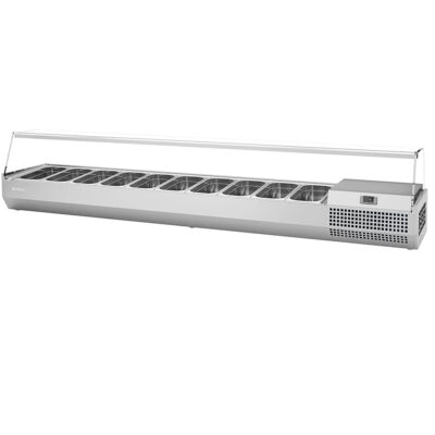 https://donbar.es/wp-content/uploads/2026/10/Vitrina-Expositora-Refrigerada-para-Ingredientes-1-Cuba-GN-1-2-3-Cubas-GN-1-3-Gama-VIP-1328x353x450h-mm-VIP-1330-1-4-C-Infrico.jpg